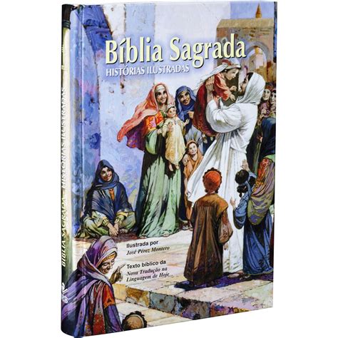 Bíblia Sagrada Histórias Ilustradas Amazon br