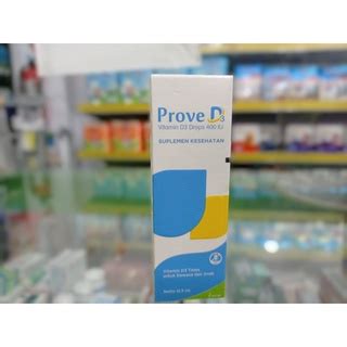 Jual Prove D3 Drops 12 5 Ml Shopee Indonesia