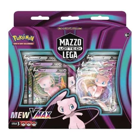 Pokemon Mazzo Lotte Di Lega Mew Vmax Ita