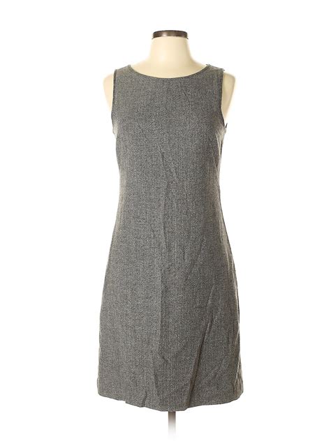 Theory Women Gray Casual Dress 10 Ebay