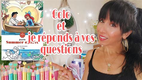 Faq Coloriage Et Blabla Coloriage Pour Adulte Coloriage Disney Youtube