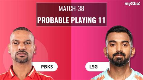 Pbks Vs Lsg Playing Ipl Predicted Probable Lineup For Match