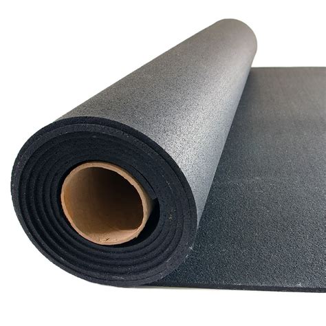 Shop NuTek 48-in x 120-in Black Loose Lay Rubber Sheet at Lowes.com