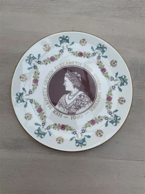 ROYAL DOULTON 1980 Queen Mother 80th Birthday Commemorative 8 1 4