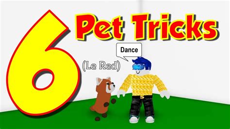 Every Adopt Me Pet Trick Spoiler Fully Grown Red Panda Roblox