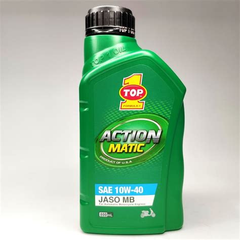 Top Action Matic Motorcycle Oil Sae W Ml Fits Automatic