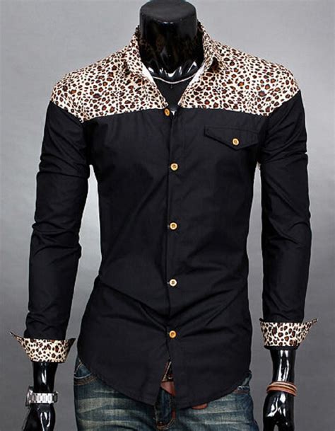 Compra Mens Ropa De Leopardo De Impresión Online Al Por Mayor De China