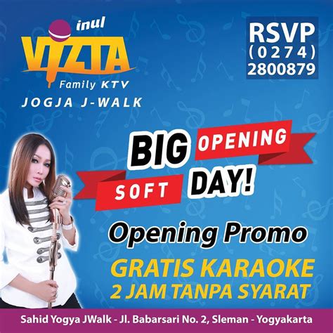 Promo Gratis Karaoke Inul Vizta JWALK Jogja Inul Vizta Blog