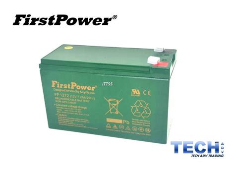 Firstpower 12v 7ah 72ah Rechargeable Sealed Lead Acid Battery For