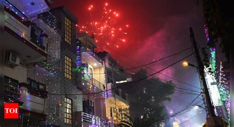 Ban On Firecrackers Flouted In Delhi Despite Supreme Court Order Delhi News Times Of India