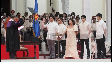 Inauguration of President Ferdinand Marcos Jr. - One News Page VIDEO