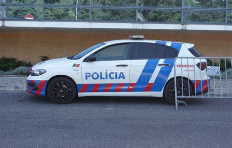 Portuguese police car editorial photo. Image of portugal - 324902721