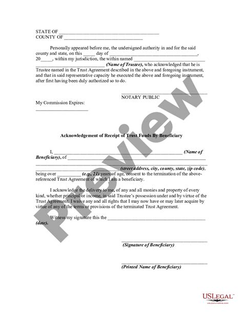 Ny State Eptl Renuncfiation Of Trustee Fillable Form Printable Forms