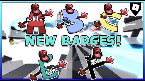 How To Find All New Badges In Boxy Find The Alphabet Lore Morphs