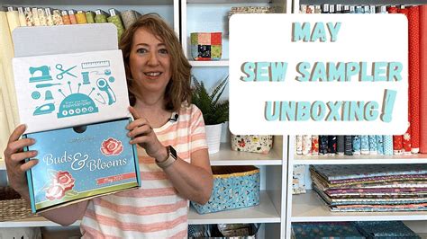 May Fat Quarter Shop Sew Sampler Unboxing Youtube