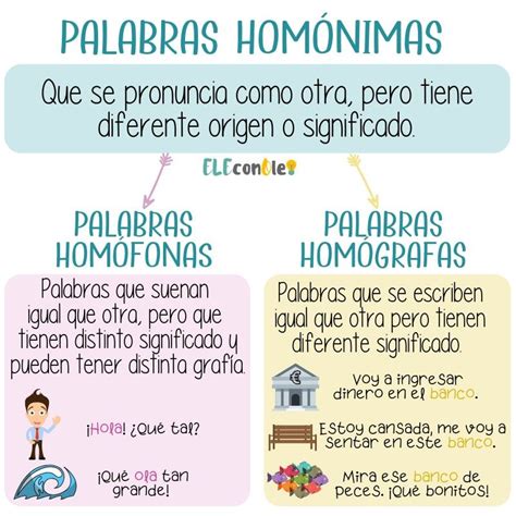 Ficha De Palabras Homofonas Y Homografas Artofit