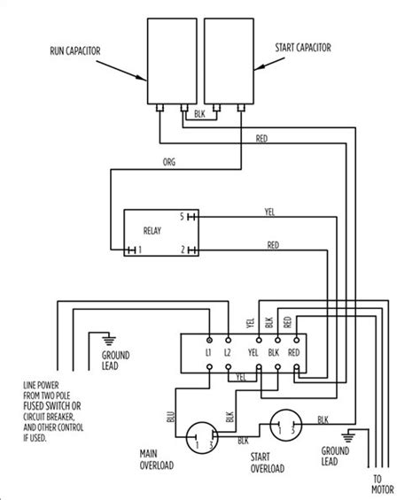 Submersible Well Pump Control Box Wiring Diagram