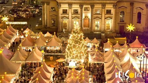 Jarmark Bo Onarodzeniowy W Gendarmenmarkt Babelplatz W Berlinie