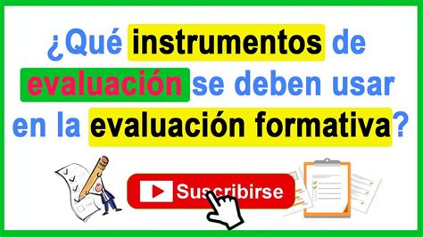 Instrumentos De Evaluacion Formativa