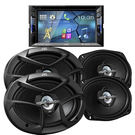 JVC KW V220BT CD With 6x9 CSJ6930 Speakers Walmart Walmart