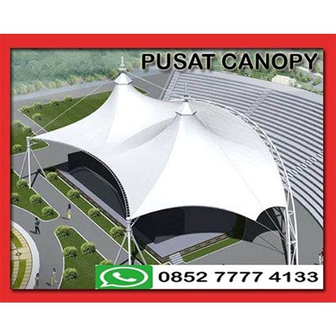 Jual Aplikator Resmi Pemasangan Atap Canopy Membrane Terbaik