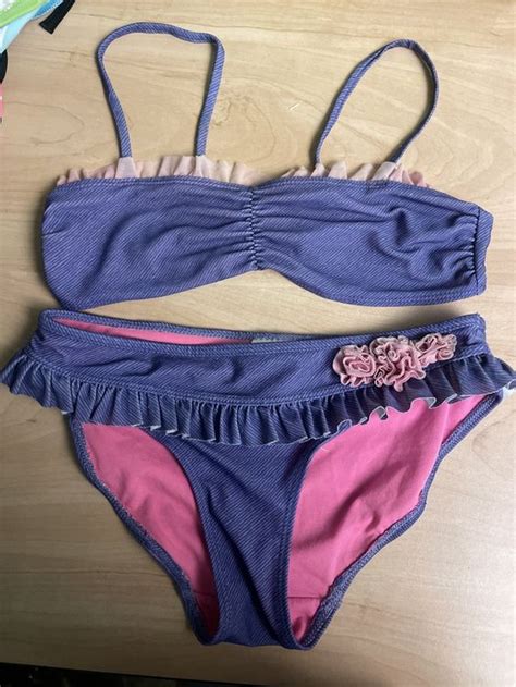 H M M Dchen Bikini Set Lila R Schen Gr Kaufen Auf Ricardo