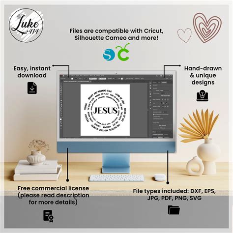 Jesus Svg Yeshua Svg Hebrew Svg Christian Svg Christian Etsy