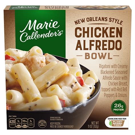 Chicken Alfredo Bowl Easy Comfort Food Marie Callender S