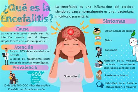 Infografía Encefalitis Somosdisc