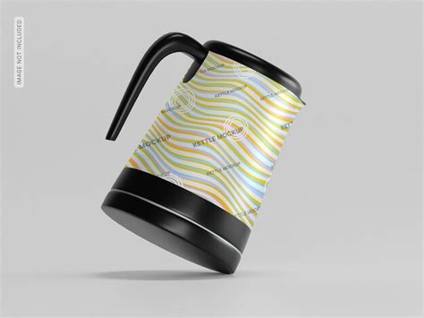 Premium Psd Electric Kettle Mockup