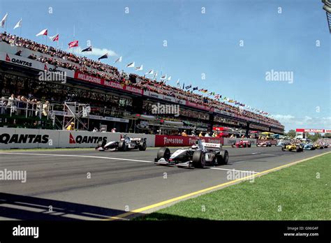 Formula One Motor Racing Australian Grand Prix Mika Hakkinen Blasts