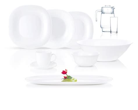 Luminarc White Pc Dinner Set Dinnerware