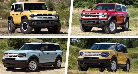 Ford Rinde Homenaje A La Bronco Del 66 Con Las Nuevas Ediciones Especiales Heritage De La Bronco