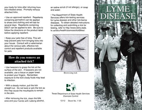 Lyme Disease Page 1 The Portal To Texas History