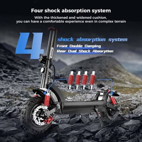 Iscooter Ix Electric Scooter Pneumatic Off Road Tires W