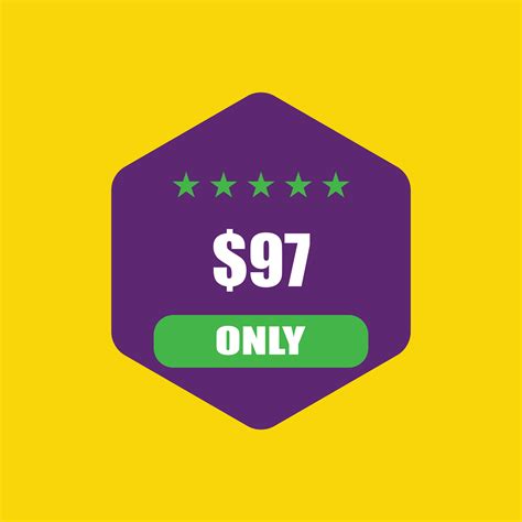 97 Dollar Only Icon 26696288 Vector Art at Vecteezy