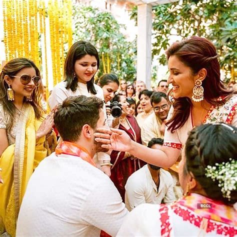 Unseen Pictures From Priyanka Chopra And Nick Jonass Haldi Ceremony