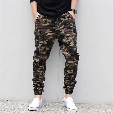 Buy Idopy Mens Camo Joggers Pants Military Army Green