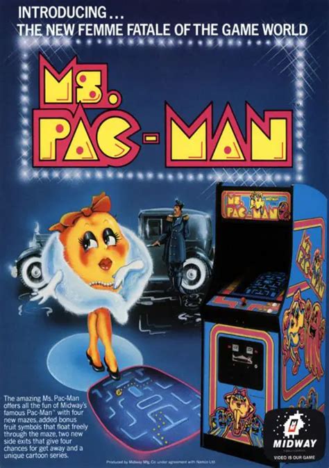 Pac-Man ROM Download - M.A.M.E. - Multiple Arcade Machine Emulator(MAME)