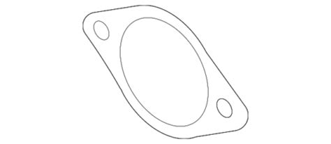 Genuine Ford Catalytic Converter Gasket L Mz L B Ebay