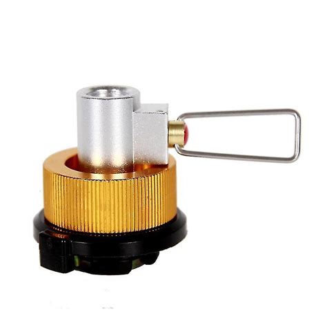 Outdoor Camping Gas Saver Fuel Canister Refill Adapter Shifter Butane Small Propan Tank Input ...