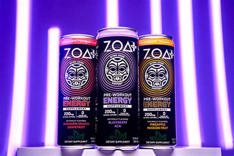 ZOA Introduces First Line Extension With Pre Workout Supplement ZOA