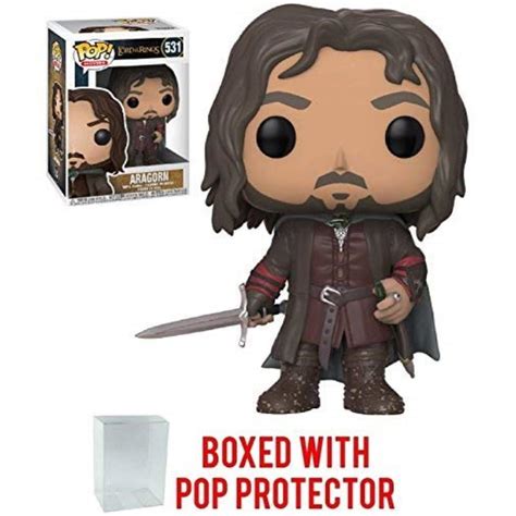 POP Lord Of The Rings Aragorn Funko Vinyl Figure Bundled With