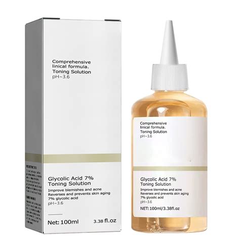 Glycolic Acid 7 Toning Solution Anti Aging Brightening Serum Buy