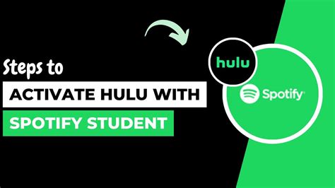 How To Activate Hulu With Spotify Student Youtube