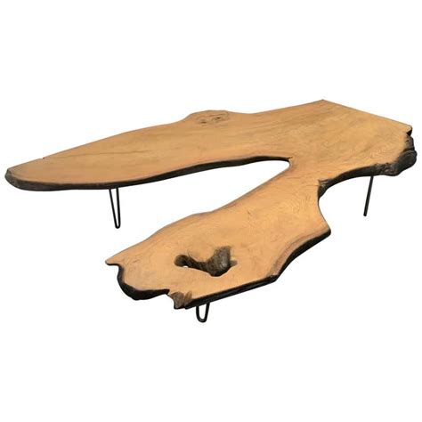 Live Edge Coffee Table At 1stdibs