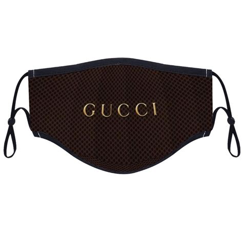 Gucci Designer Face Mask With Two Filters Customizable Face Masks For Women And Men • Face