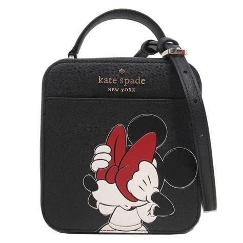 Kate Spade Disney X Kate Spade New York Minnie Mouse Daisy Vanity Crossbody Bag Black Multi