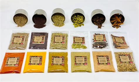 Set Of 12 Indian Spice Collection Authentic Spices Ideal Etsy Australia