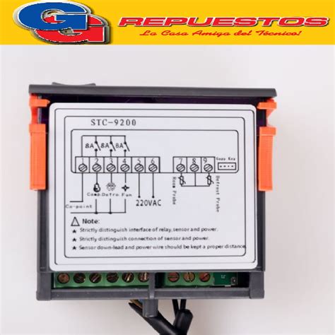 COMBISTATO STC 9200 CONTROL ELECTRONICO PROGRAMABLE C 2 SOND AS REFRIG